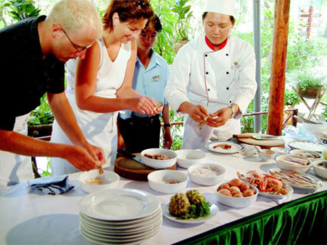 cooking class in hanoi